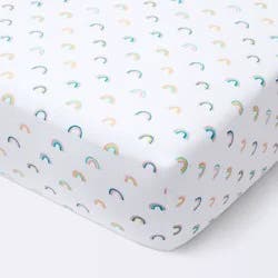 Fitted Crib Sheet Rainbows - Cloud Island™