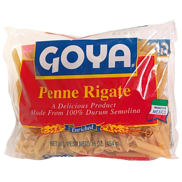 slide 1 of 1, Goya Pasta Penne Rigate, 16 oz