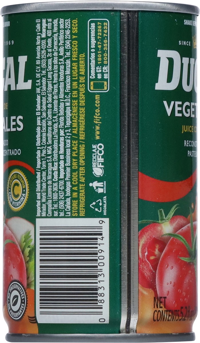 slide 2 of 14, Ducal Vegetable Juice, 5.2 oz
