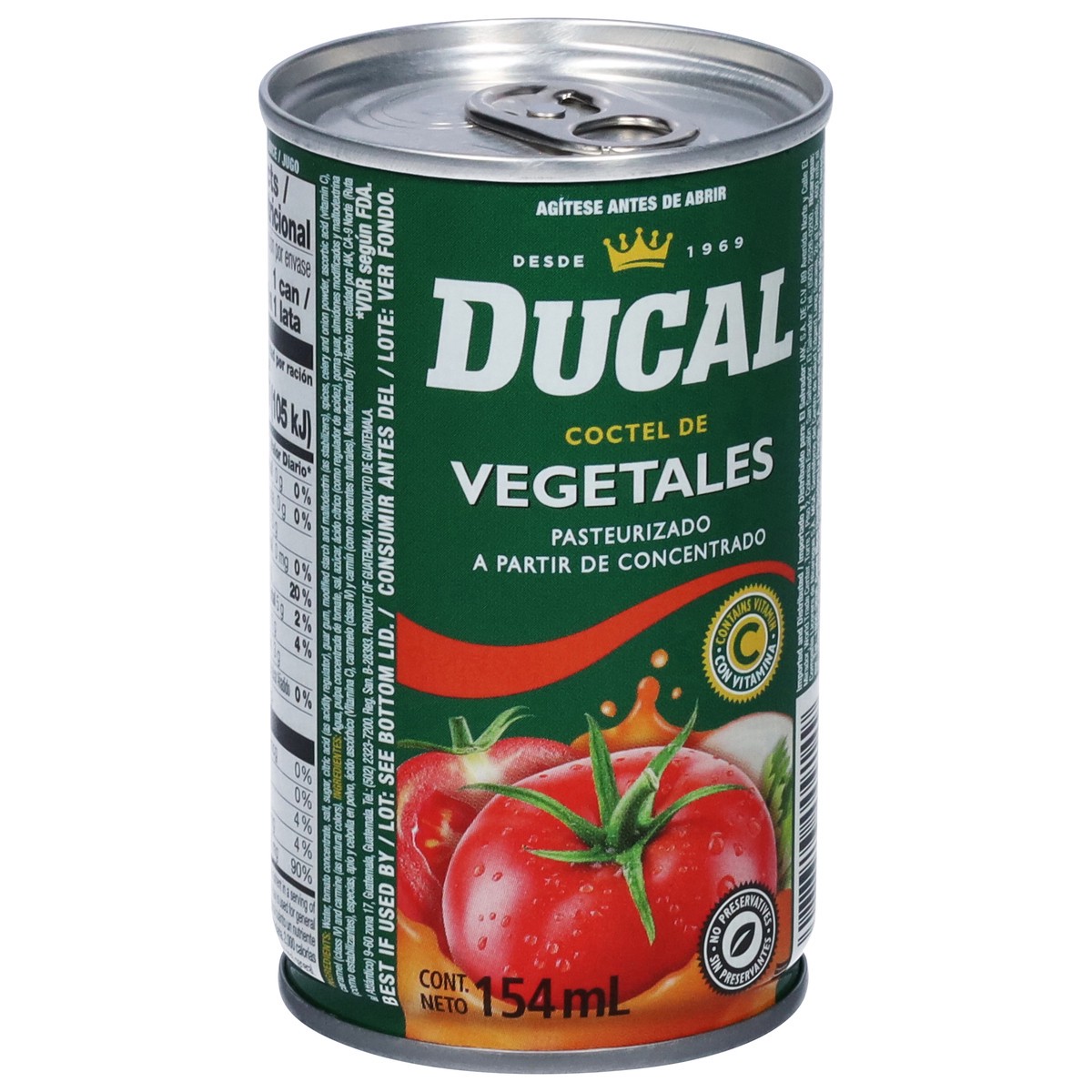 slide 7 of 14, Ducal Vegetable Juice, 5.2 oz