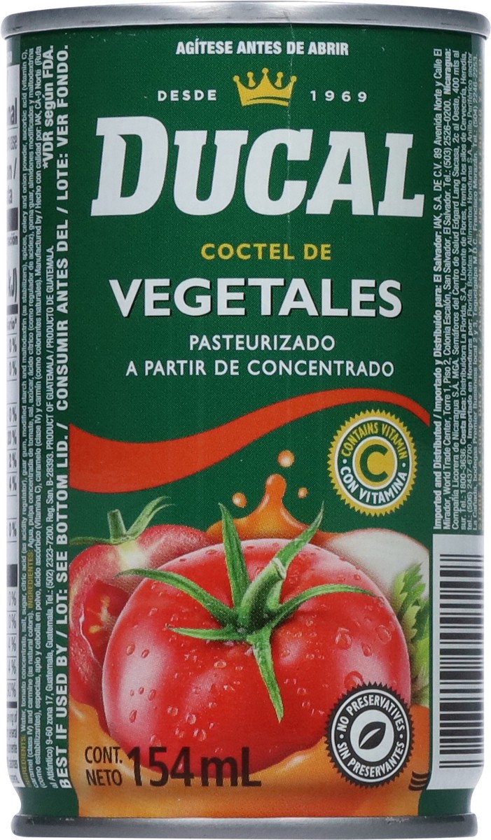 slide 5 of 14, Ducal Vegetable Juice, 5.2 oz