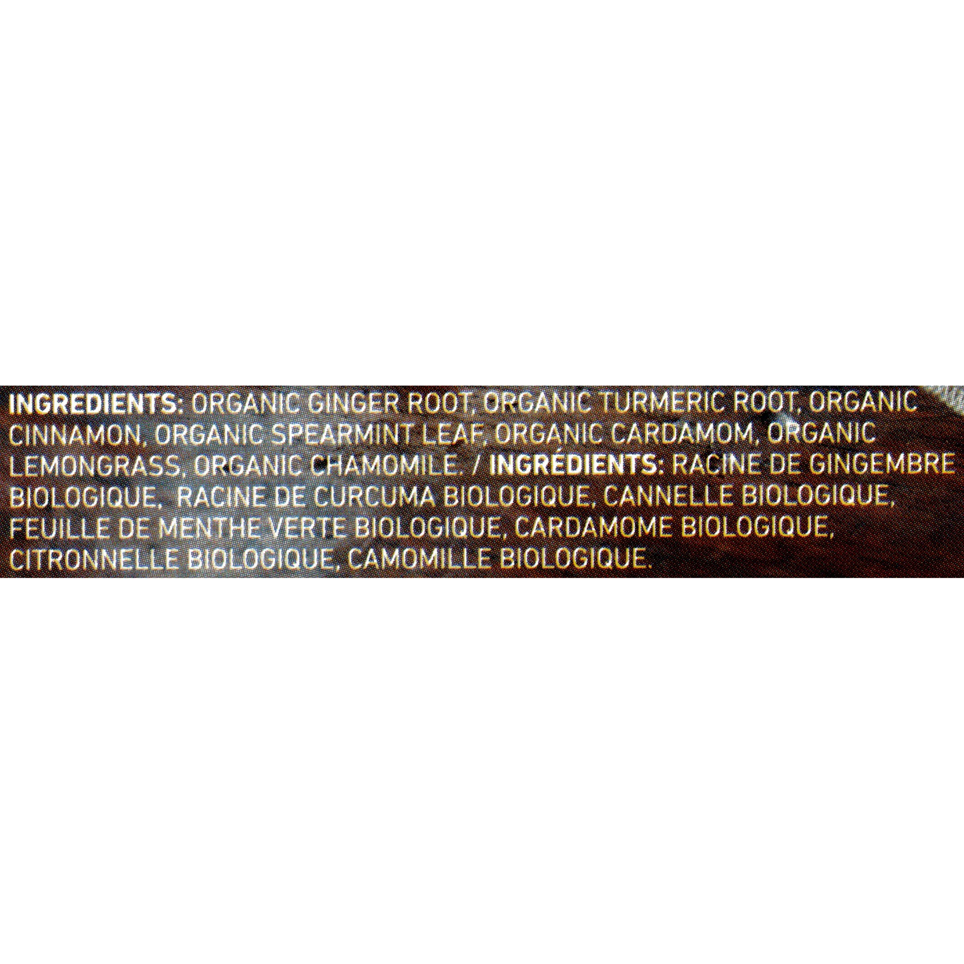 slide 5 of 5, Mighty Leaf Tea Organic Tumeric Ginger Whole Leaf Tea, 12 ct