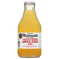 Martinelli's Martinelli Unfiltered Apple Juice - 33.8 fl oz