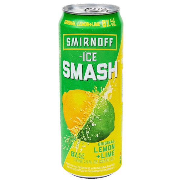 Smirnoff Ice Smash Original Lemon Lime In Bottles 23.5 oz | Shipt