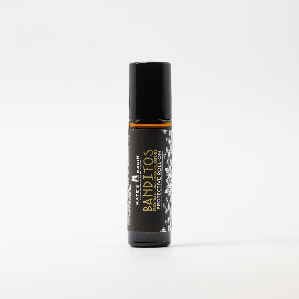 slide 1 of 1, Kate's Magik Banditos Protective Roll On, 0.34 fl oz