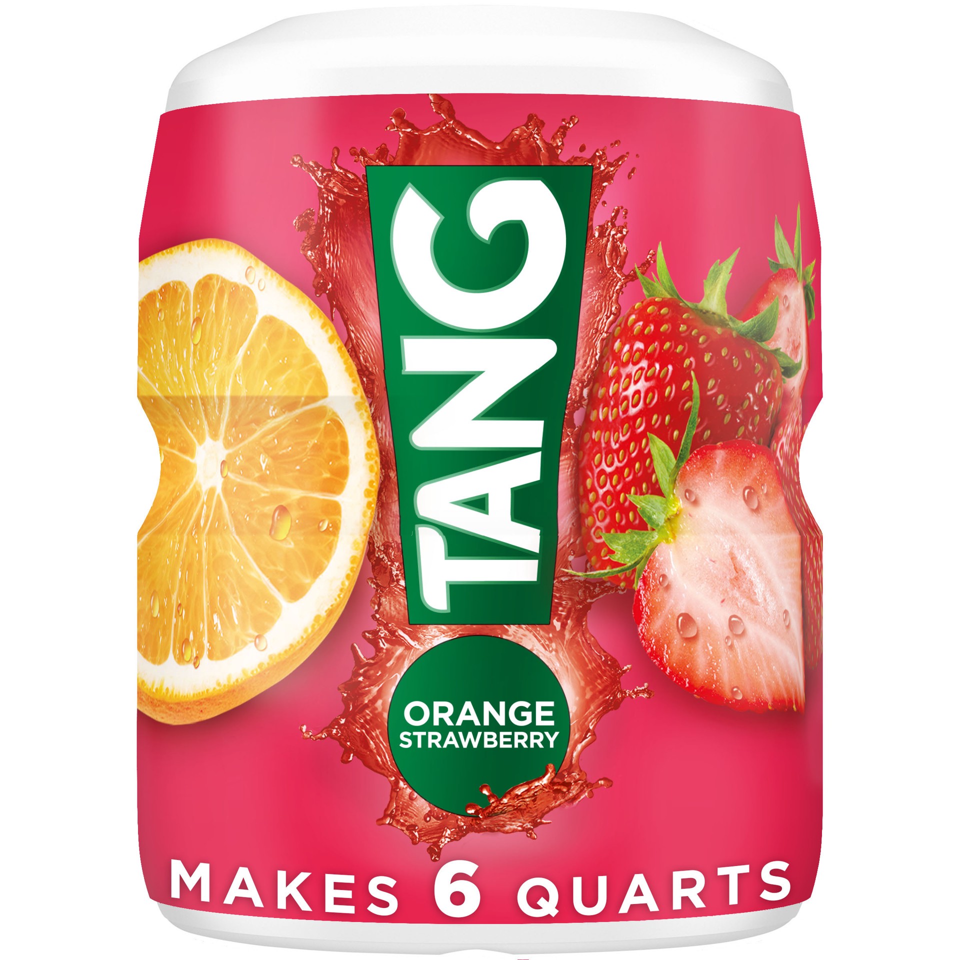 slide 1 of 11, Tang Orange Strawberry Drink Mix 18 oz, 18 oz