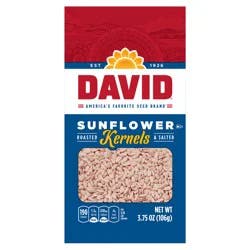 DAVID Sunflower Kernels, Original Flavor, 3.75 oz.
