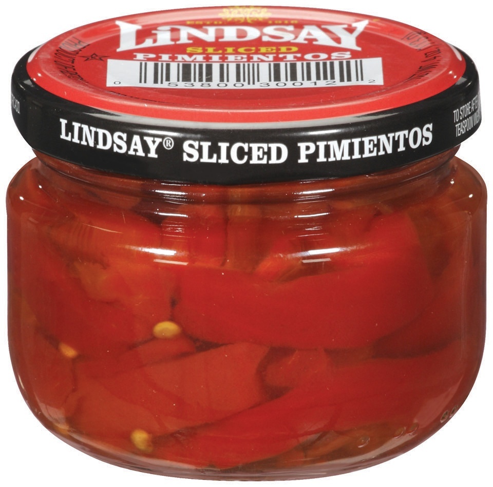 slide 1 of 1, Lindsay Sliced Pimientos, 4 oz