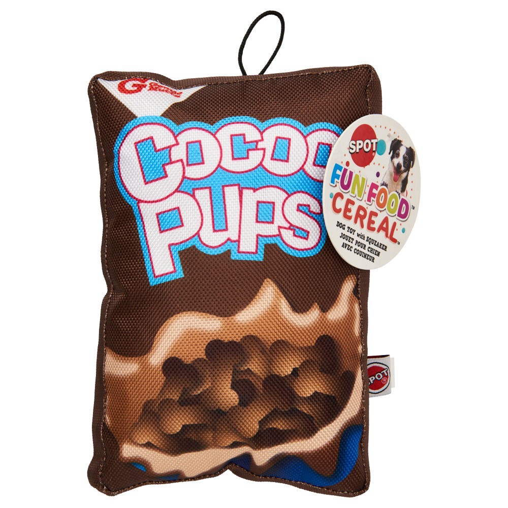 slide 1 of 1, Spot Fun Food Cereal Cocoo Pups Dog Toy, 1 ct