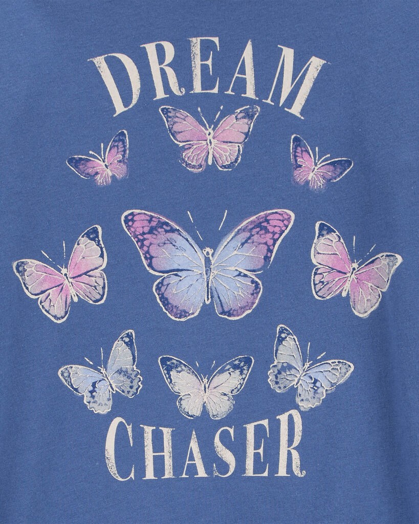 slide 2 of 2, Oshkosh Kid Dream Chaser Graphic Tee Blue L, 1 ct