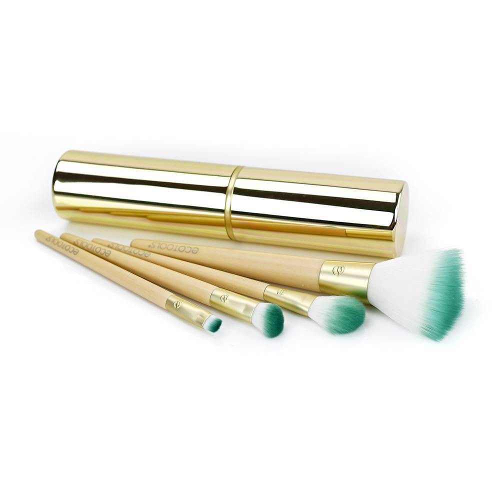 slide 2 of 5, EcoTools Vibrant Vibes Brush Kit, 1 ct