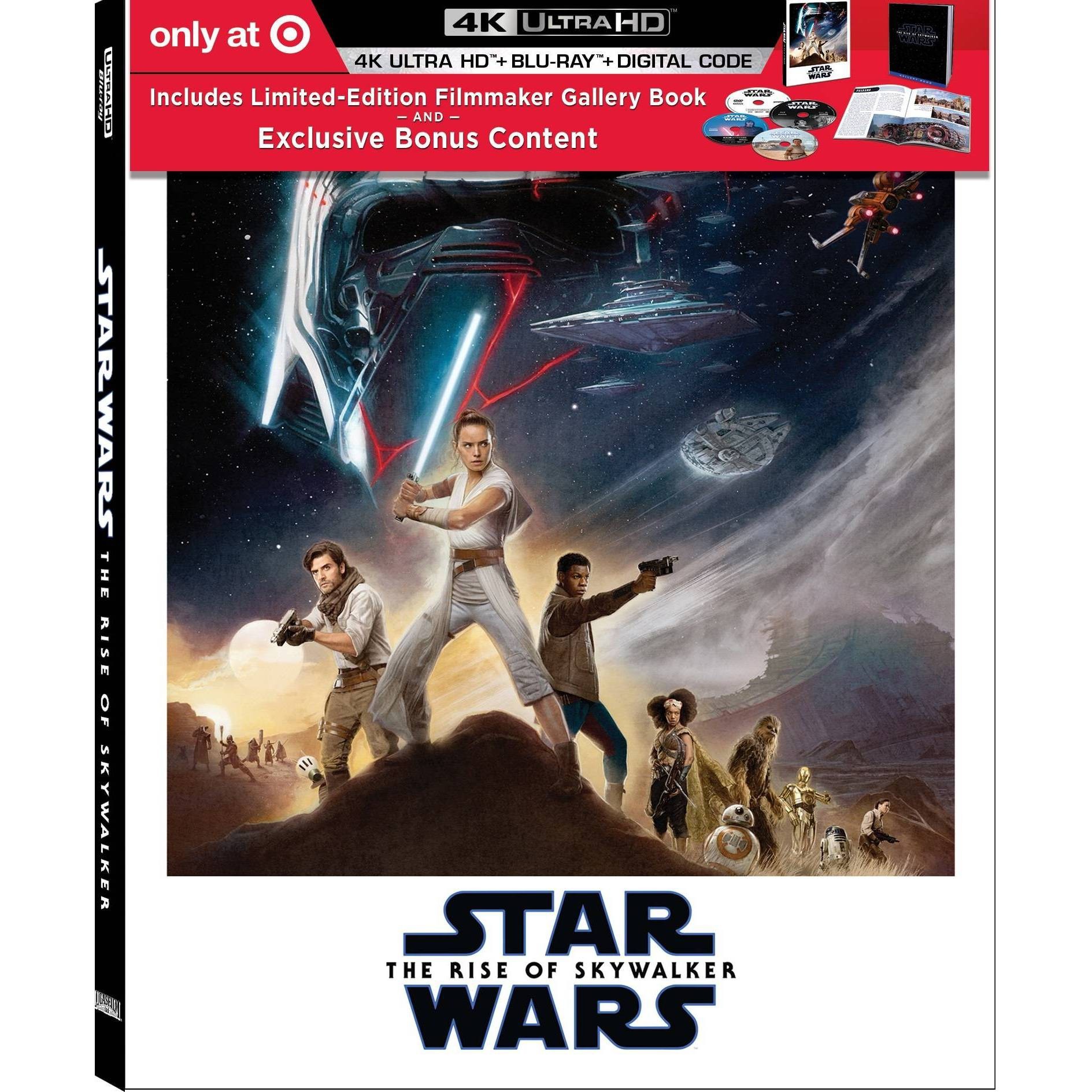 slide 1 of 2, Disney Star Wars: The Rise of Skywalker (Target Exclusive) (4K/UHD), 1 ct