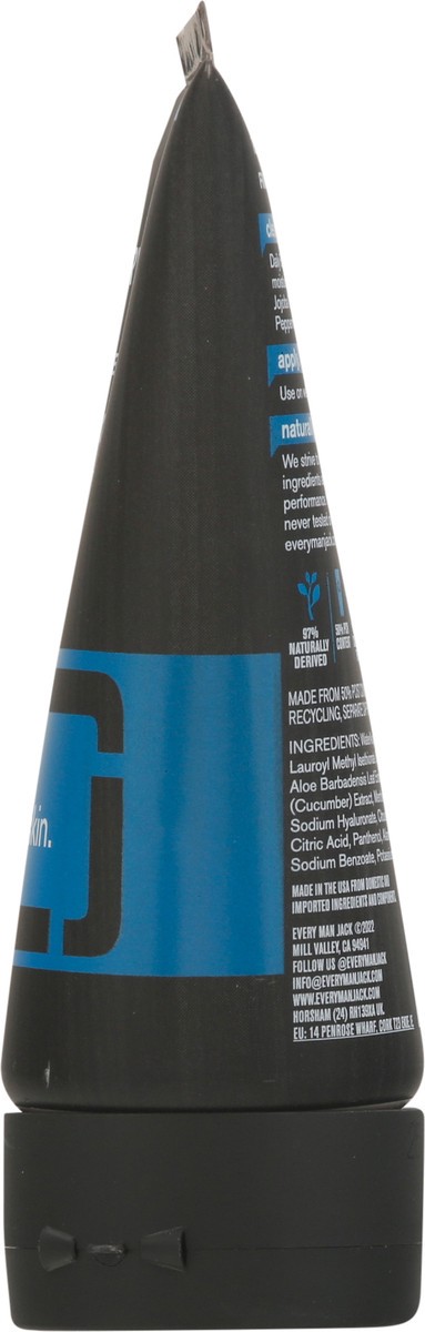 slide 8 of 9, Every Man Jack Daily Energizing Fragrance Free Face Wash for Men, Naturally Derived, 5 oz, 5 fl oz