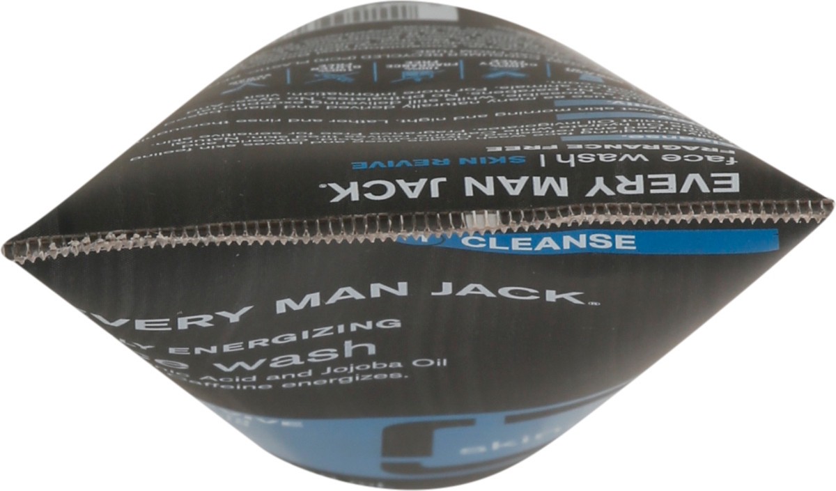 slide 4 of 9, Every Man Jack Daily Energizing Fragrance Free Face Wash for Men, Naturally Derived, 5 oz, 5 fl oz