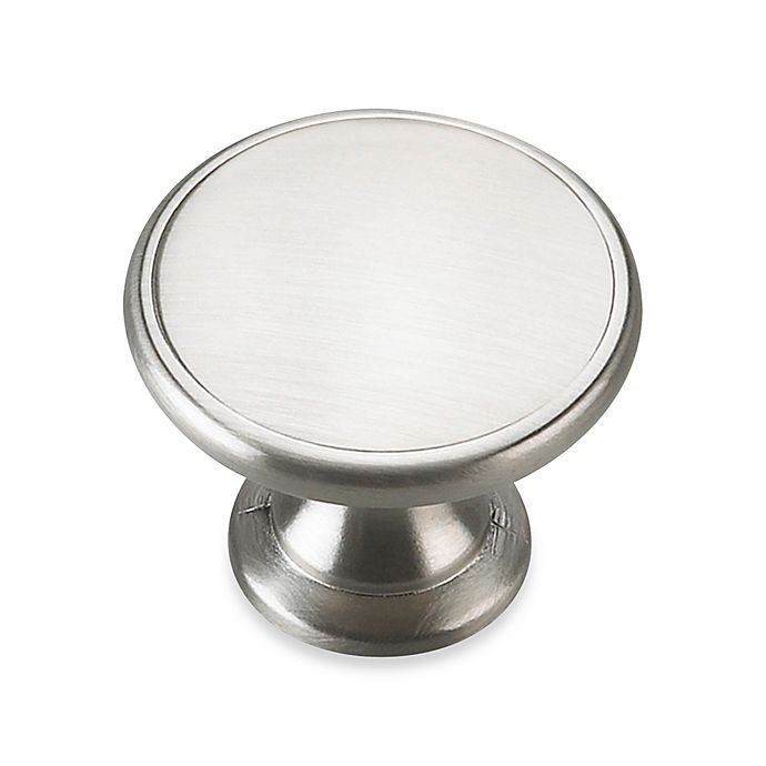 slide 1 of 1, Richelieu Reflection Knob - Brushed Nickel, 1 ct