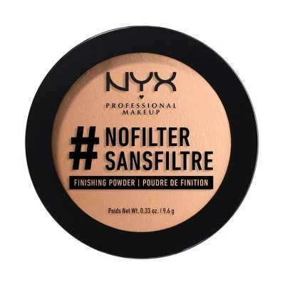slide 1 of 1, Nyx Professional Makeup #NOFILTER Finishing Powder Classic Tan, 0.33 oz