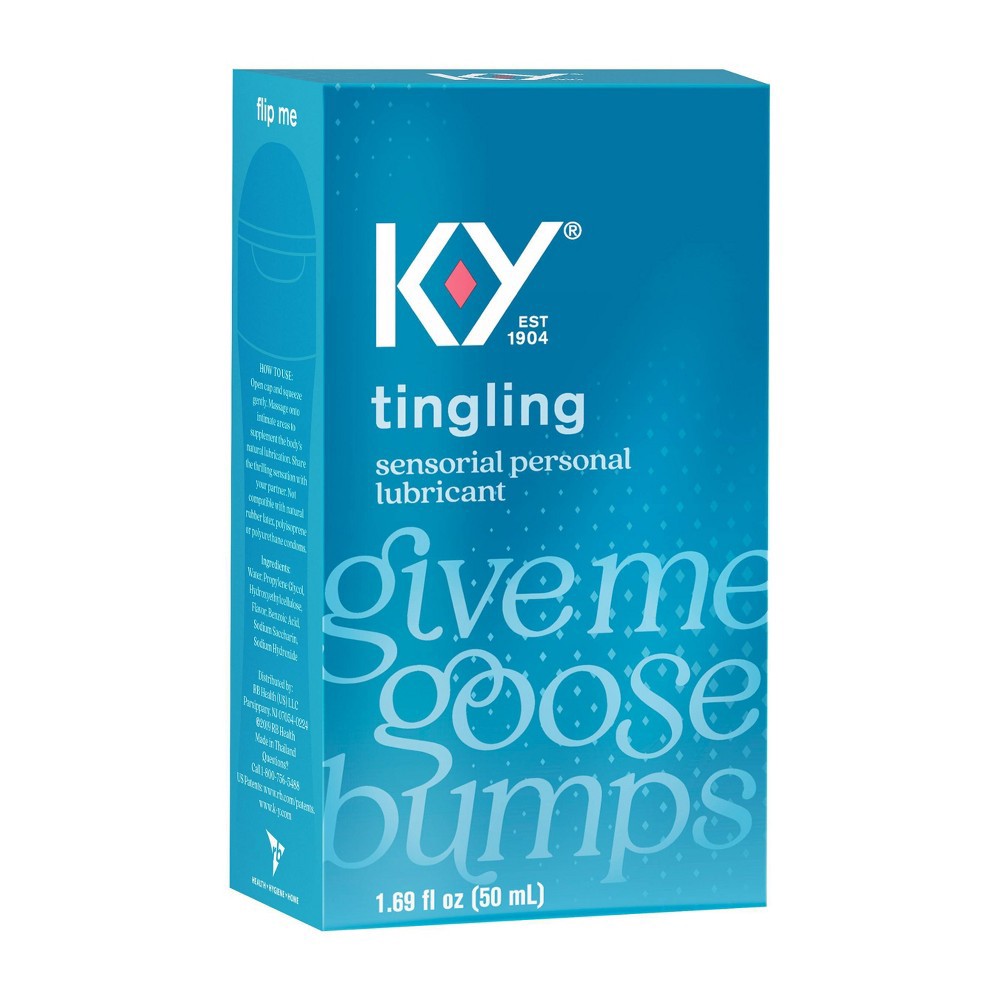 slide 7 of 10, K-Y Tingling Lube - 1.69oz, 1.69 oz