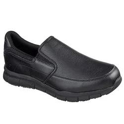 Skechers Work Nampa-Groton SR Black Size 11