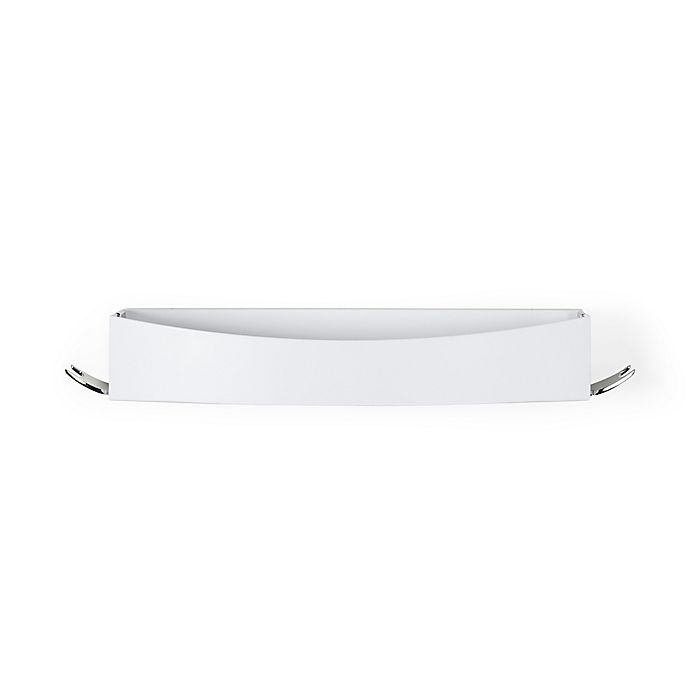 slide 4 of 6, Better Living CLEVER Flip Shower Shelf - White, 1 ct