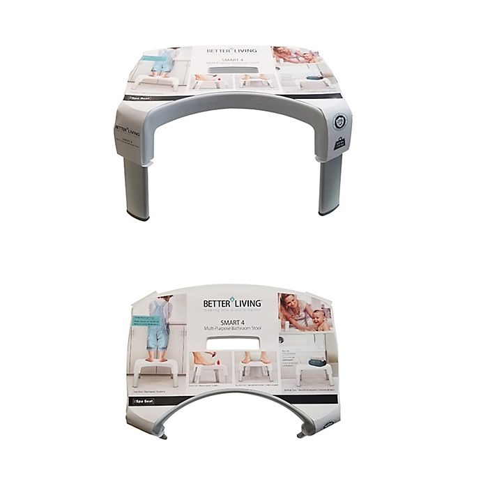 slide 4 of 8, Better Living SMART Multi-Purpose Bathroom Stool, 1 ct