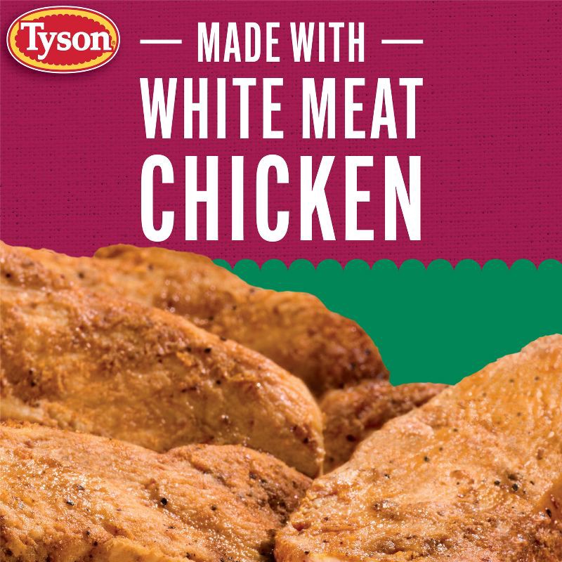 slide 3 of 7, Tyson Blackened Flavored Chicken Breast Strips - Frozen - 20oz, 20 oz