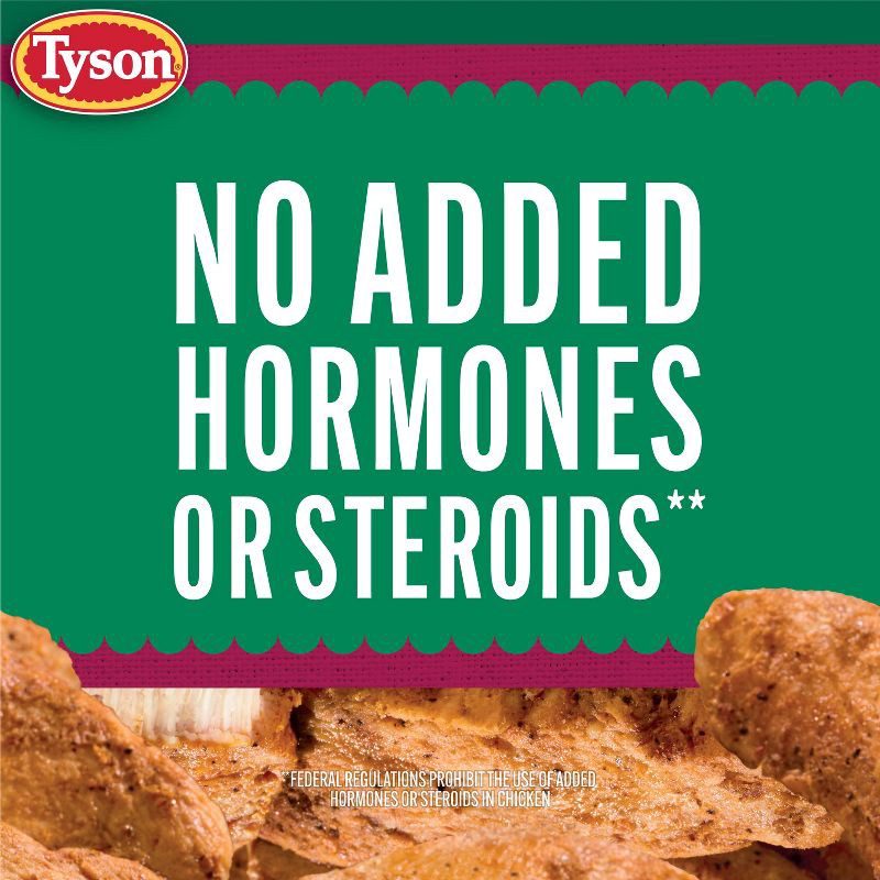 slide 5 of 7, Tyson Blackened Flavored Chicken Breast Strips - Frozen - 20oz, 20 oz