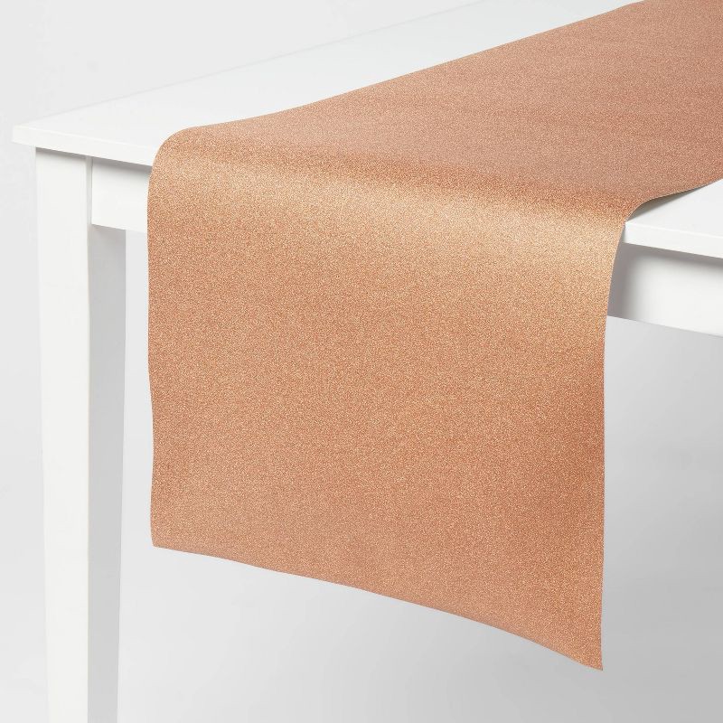 slide 1 of 3, Table Runner Rose Gold - Spritz™, 1 ct