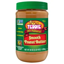 Teddie Natural Smooth Peanut Butter