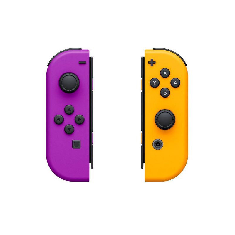 slide 3 of 3, Nintendo Switch Joy-Con L/R - Neon Purple/Neon Orange, 1 ct