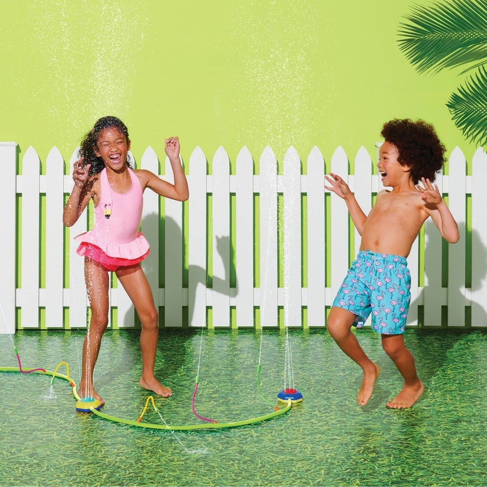 slide 2 of 4, Wet & Wild Hydro Twist Pipeline Sprinkler - Sun Squad, 1 ct