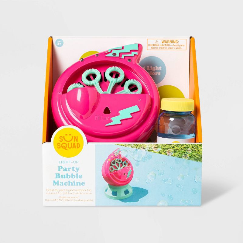 slide 4 of 4, Light Up Bubble Maker - Sun Squad™, 1 ct