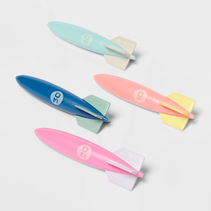 slide 3 of 5, Toypedo Bandits - Sun Squad™: Pool Diving Game Set, Ages 5+, 4 Pieces, 4 ct