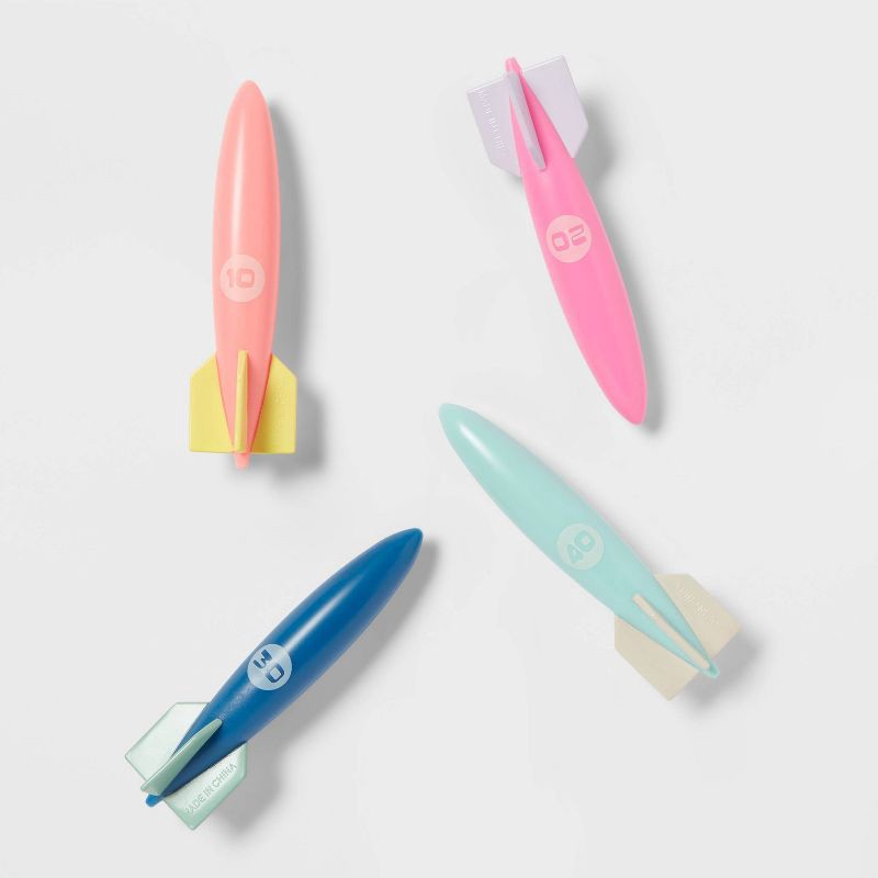 slide 1 of 5, Toypedo Bandits - Sun Squad™: Pool Diving Game Set, Ages 5+, 4 Pieces, 4 ct