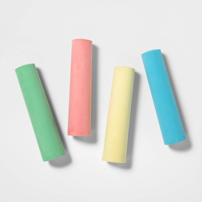 slide 2 of 3, Sidewalk Chalk 60pc - Sun Squad™, 60 ct