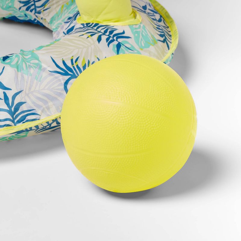 slide 4 of 9, Hydro Spring Hoops Basketball - Sun Squad™: Pool Games & Toys Set, 1 ct