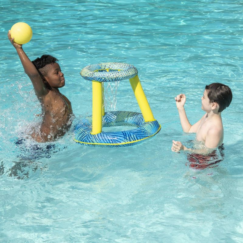 slide 9 of 9, Hydro Spring Hoops Basketball - Sun Squad™: Pool Games & Toys Set, 1 ct