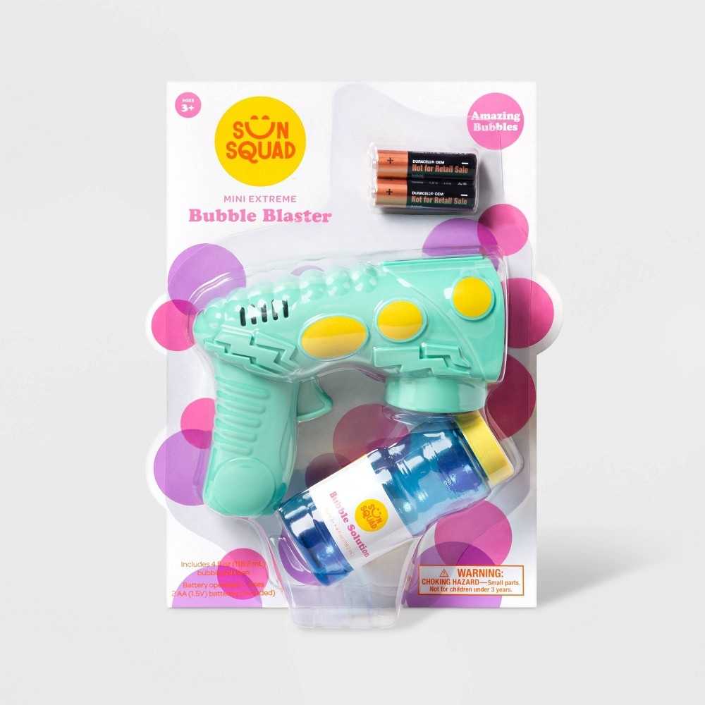 slide 2 of 6, Mini Exstream Bubble Blaster - Sun Squad, 1 ct