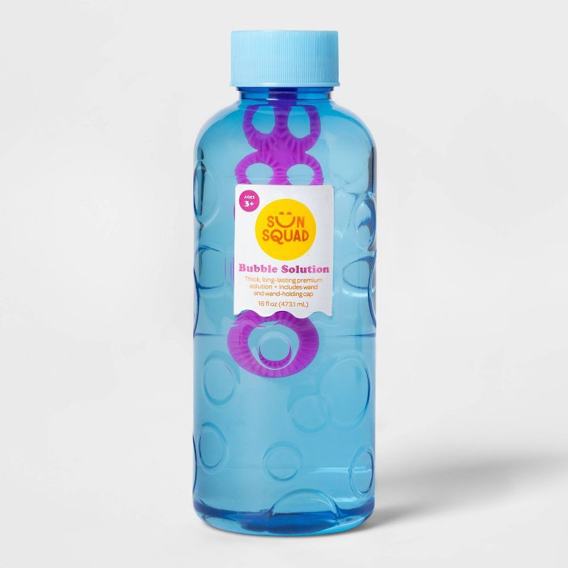 slide 2 of 3, Bubble Solution 16oz - Sun Squad™, 16 oz