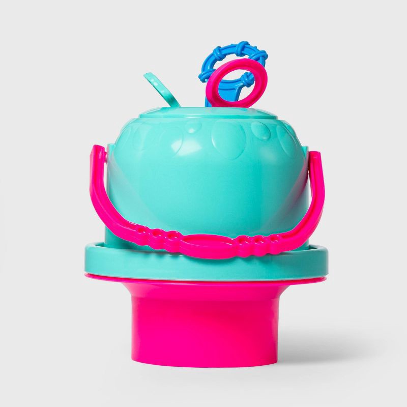 slide 4 of 6, No Spill Big Bubble Bucket - Sun Squad™, 1 ct