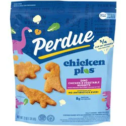 Perdue Chicken Plus Panko Breaded Dino Chicken Nuggets - - 22oz
