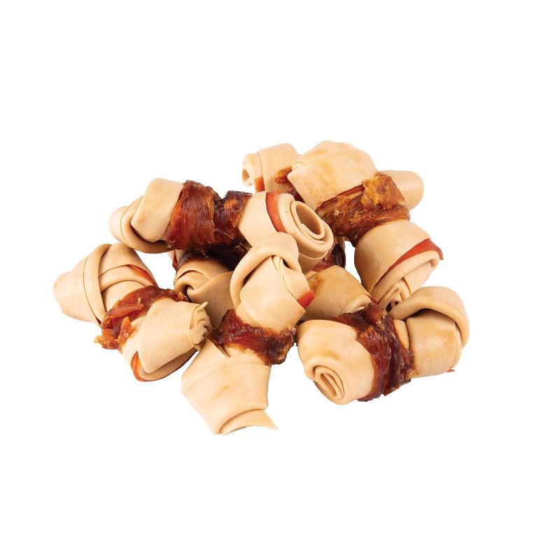 slide 3 of 4, DreamBone Chicken and Vegetable Wrapped Mini Bones Chews Dog Treats - 16ct, 16 ct