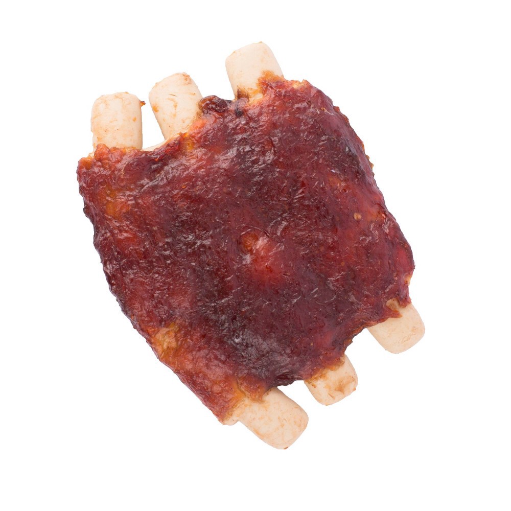 slide 5 of 5, DreamBone Grill Masters Ribs Chews with Pork, Chicken and Vegetable Dog Treats - 5ct/6.7oz, 5 ct, 6.7 oz