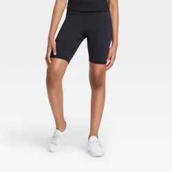 Girls' Bike Shorts 6.5" - All in Motion Black M