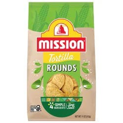 Mission Rounds Tortilla Chips, 11 oz