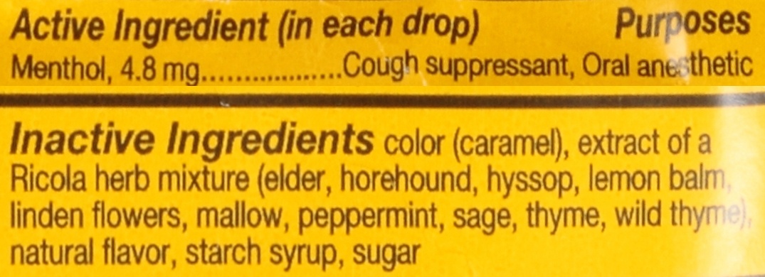 slide 5 of 5, Ricola Cough Drops - Natural Herb, 50 ct