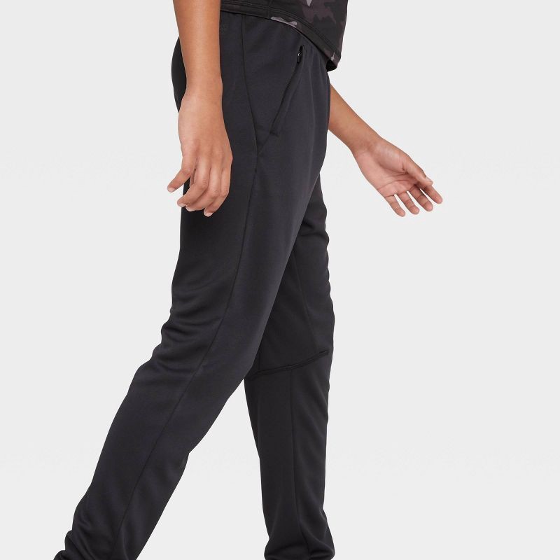 slide 4 of 4, Boys' Performance Jogger Pants - All In Motion™ Black L, 1 ct