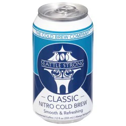 Seattle Strong Nitro Cold Brew Coffee- 12 fl oz
