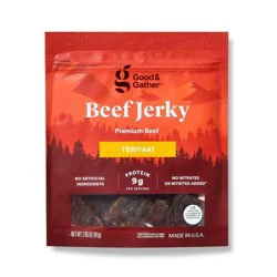 Teriyaki Beef Jerky - 9g Protein - 2.85oz -Good & Gather™