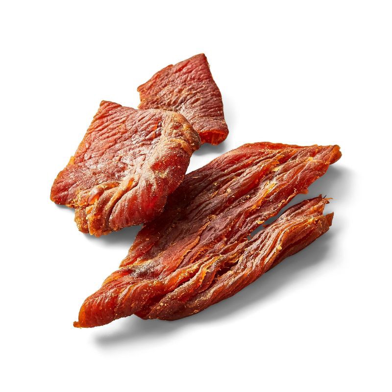 slide 3 of 4, Teriyaki Turkey Jerky - 10g Protein - 2.85oz - Good & Gather™, 10 gram, 2.85 oz