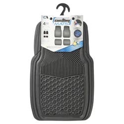 Custom Accessories Custom Mats Heavy Duty Black Rubber Interior Floor Mat